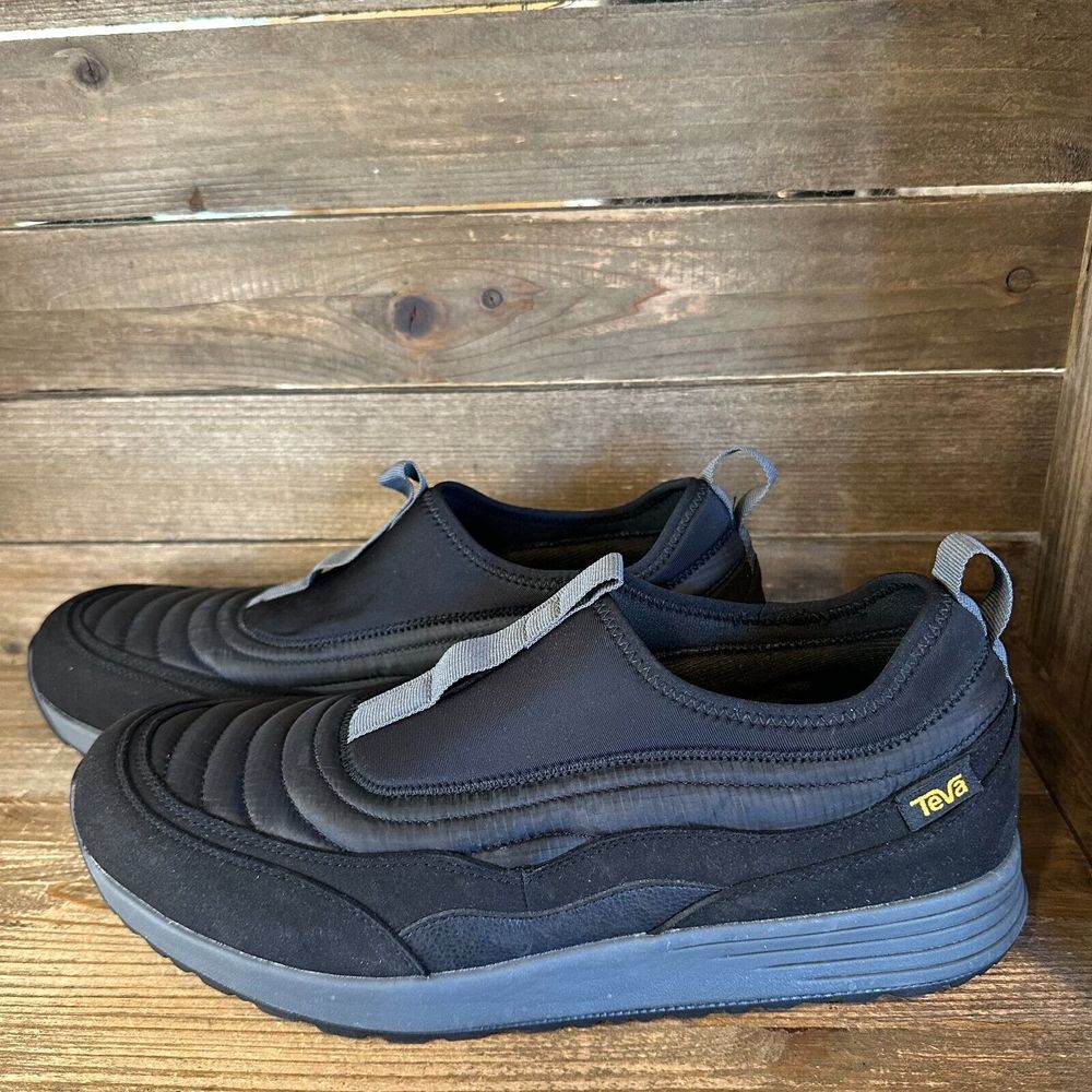 New Mens Teva ReEmber Vistaverse Black Slip On Outdoor Shoes Sneakers Size 11.5